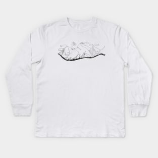 Mountains Kids Long Sleeve T-Shirt